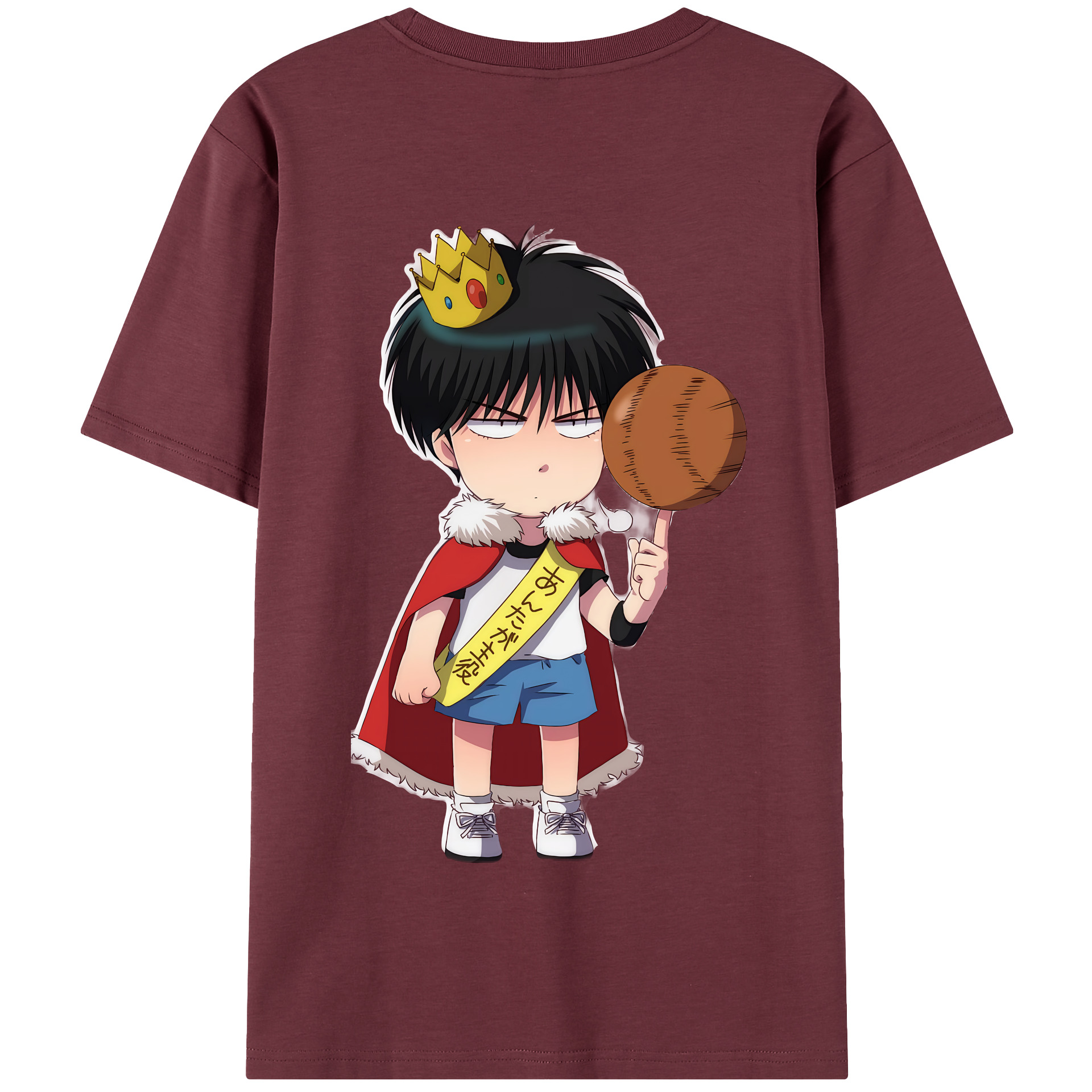 SLAM DUNK／スラムダンク 綿100％半袖Tシャツ（背面プリント）